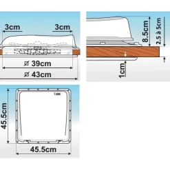 Fiamma Vent White