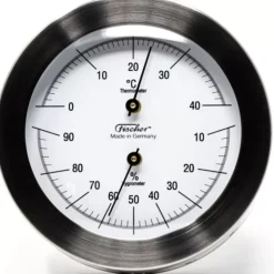 Hot Fischer  Thermo-hygro 103 mm inox 1512TH