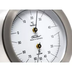 Hot Fischer  Thermo-hygro 103 mm inox 1512TH