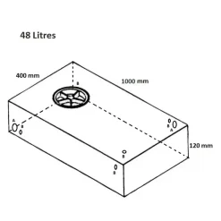 Hot Forma Réservoir ultra plat