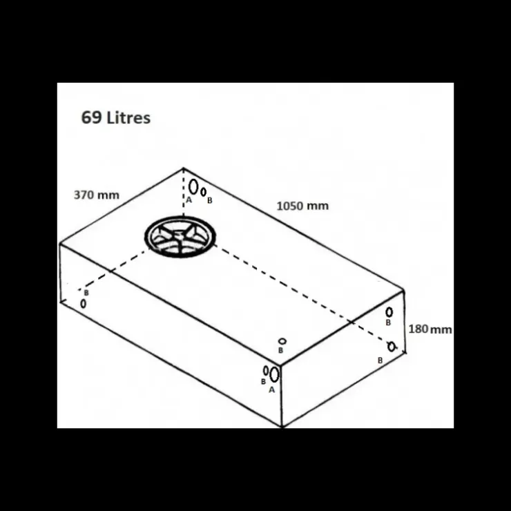 Hot Forma Réservoir ultra plat