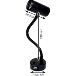Hot FRILIGHT Flex D4 | Liseuse LED flexible 210 mm avec USB