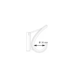 Clearance FROLI Patère ABS grand modèle x 2