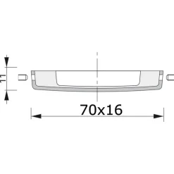 Discount Foresti & Suardi FS Andromeda G2 Éclairage de courtoisie LED en saillie