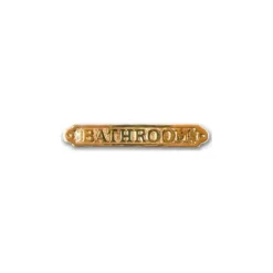 New Foresti & Suardi FS Plaque laiton bathroom