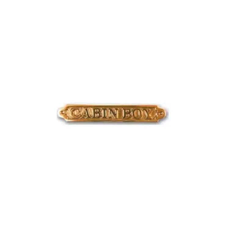 Outlet Foresti & Suardi FS Plaque laiton cabin boy