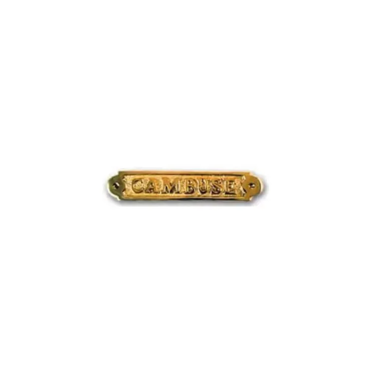 Sale Foresti & Suardi FS Plaque laiton cambuse