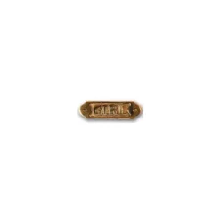 Discount Foresti & Suardi FS Plaque laiton girl