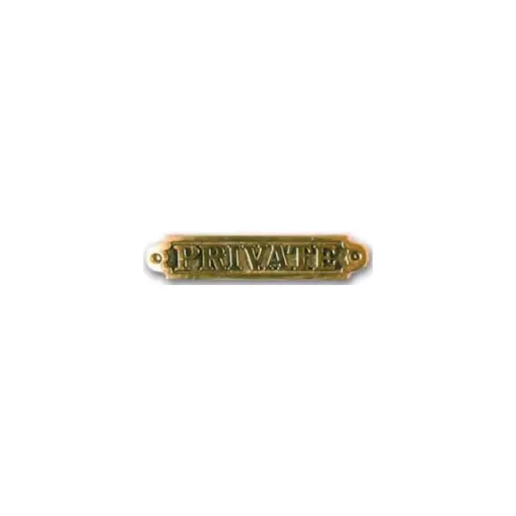 Clearance Foresti & Suardi FS Plaque laiton private