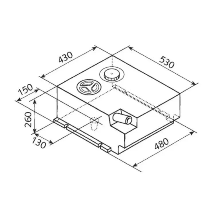 Best Fusion | WaterTank FUSION Réservoir 50 L - EV 1111