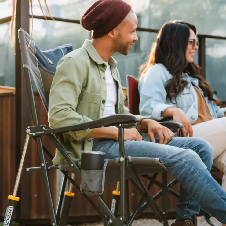 New GCI OUTDOOR Chaise pliante Roadtrip Rocker