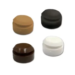Clearance GES Lot de 20 cache-vis avec embase ø 13 mm