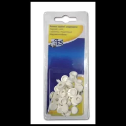 Clearance GES Lot de 20 cache-vis avec embase ø 13 mm