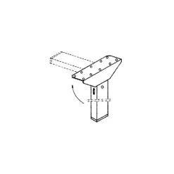 Clearance Gestek Pied de table pliant