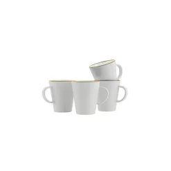 New Gimex Mugs Linea Line 4 pièces
