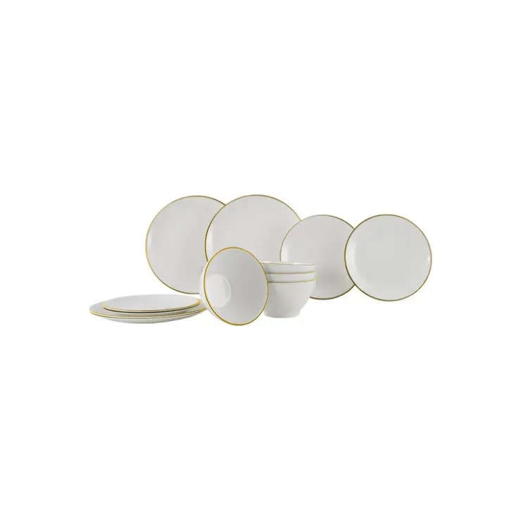 Sale Gimex Set vaisselle Linea Line 12 pièces