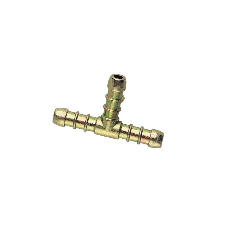 Hot Gok Raccord gaz T cannelé ø 8 mm