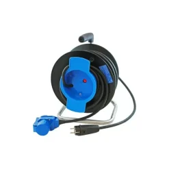 Hot Haba Enrouleur de câble 3 x 1,5 mm² | schuko mâle/CEE