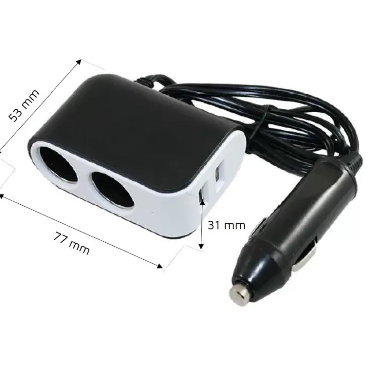 Haba Multiprise allume-cigare/USB