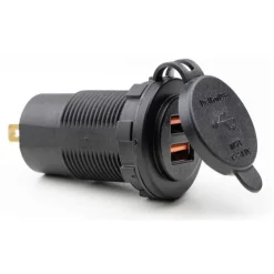 Online Haba Power Line Chargeur USB QC3.0 + USB-A | 18W - 2,4A gamme DC