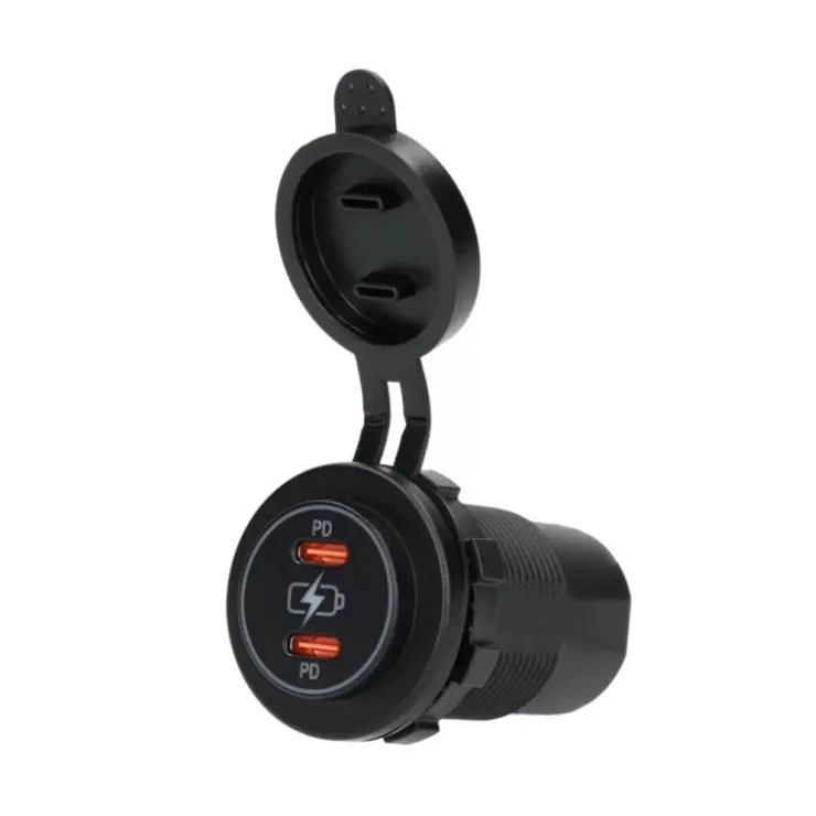 New Haba Power Line Chargeur 2 x USB C | PD 60W gamme DC