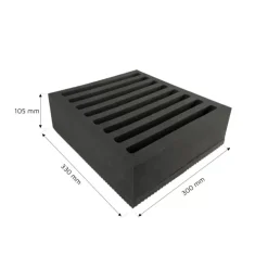 New Haba Siena support mousse pour assiette