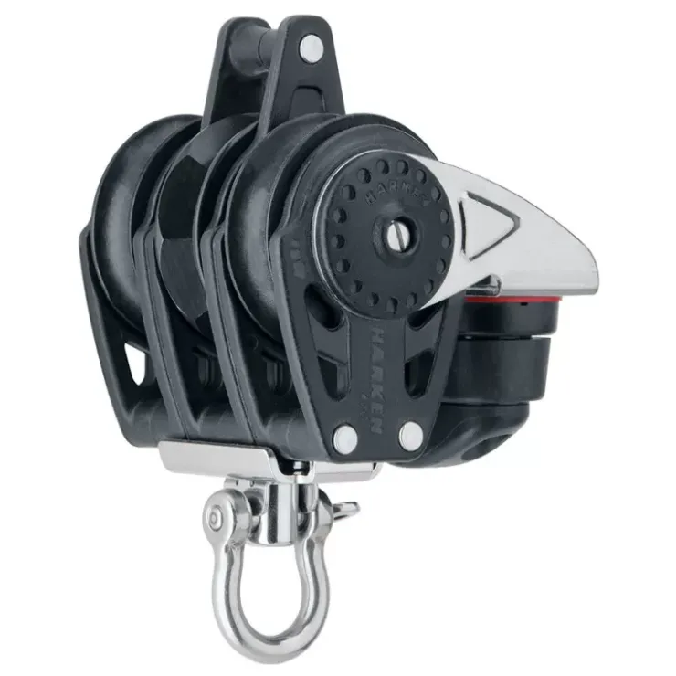 Harken Poulie triple émerillon coinceur ringot Carbo Ratchet