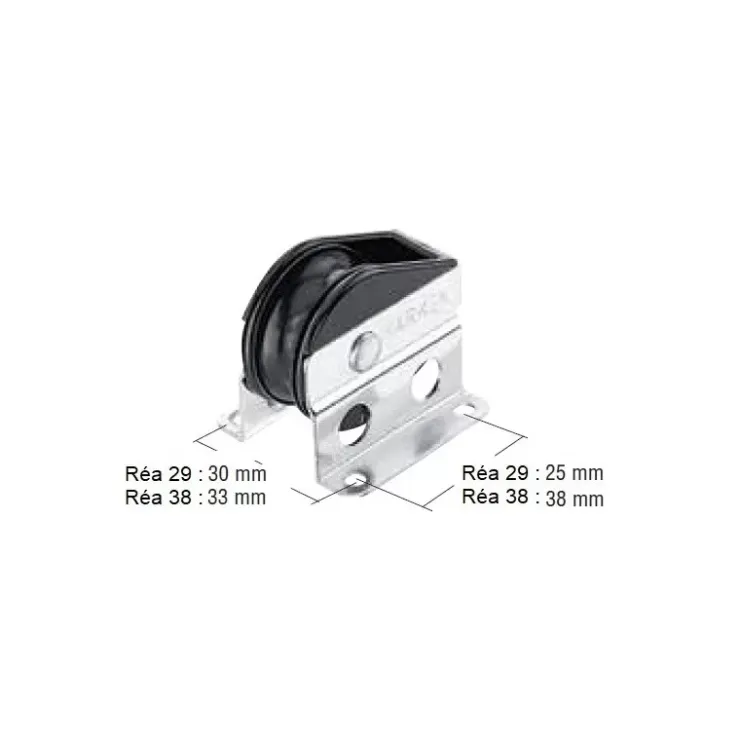 Discount Harken Small Boat Bullet simple verticale