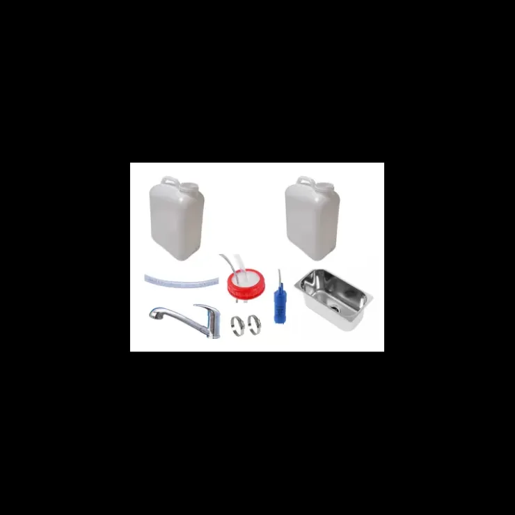New H2R Kit eau pour van | Avec évier | 10 L