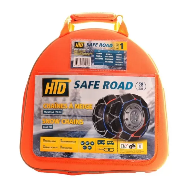New HTD Chaînes Saferoad taille 1 / 14" à 16"