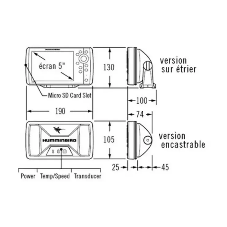 Clearance Humminbird Helix 5 G2 | Version 2D