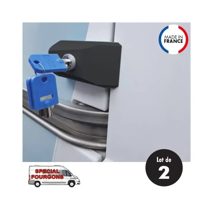 Clearance IMC Creations Kit 2 verrous fuyants porte latérale et arrière fourgon