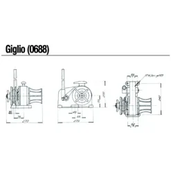 Discount ItalWinch Giglio 0688 - ø 6 mm