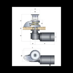 Sale ItalWinch Guindeau CLS 1000W 12V 8 mm