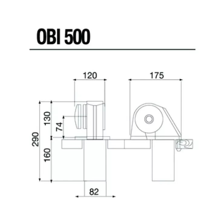 Best ItalWinch Obi 500 | 500 W | 6 mm
