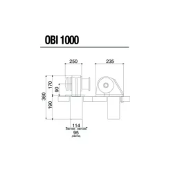 ItalWinch Obi 1000 | 1500W | ø 10 mm