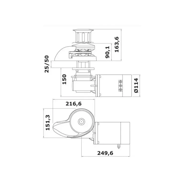 Best ItalWinch Smart Plus 12 V |1500 W - 8 mm