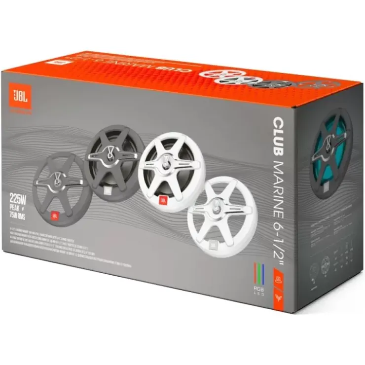Best JBL Club Marine 6 | Paire de Haut-Parleurs 6,5"
