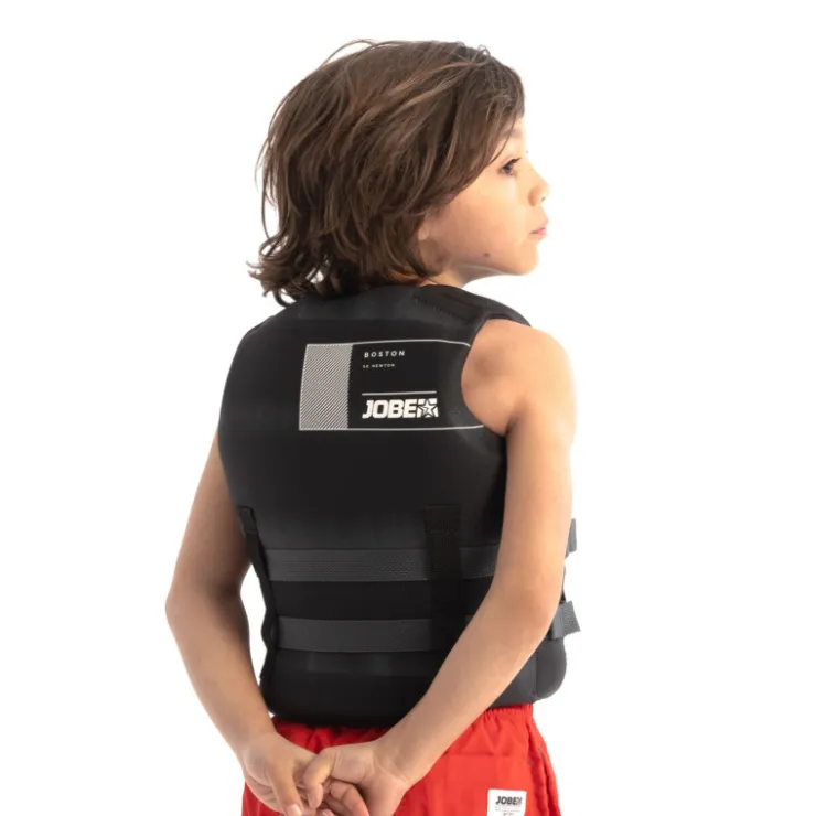 Discount JOBE Gilet de sauvetage néoprène junior | Noir