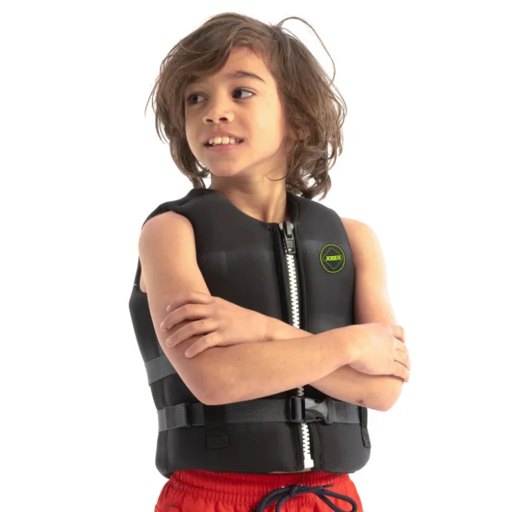 Discount JOBE Gilet de sauvetage néoprène junior | Noir