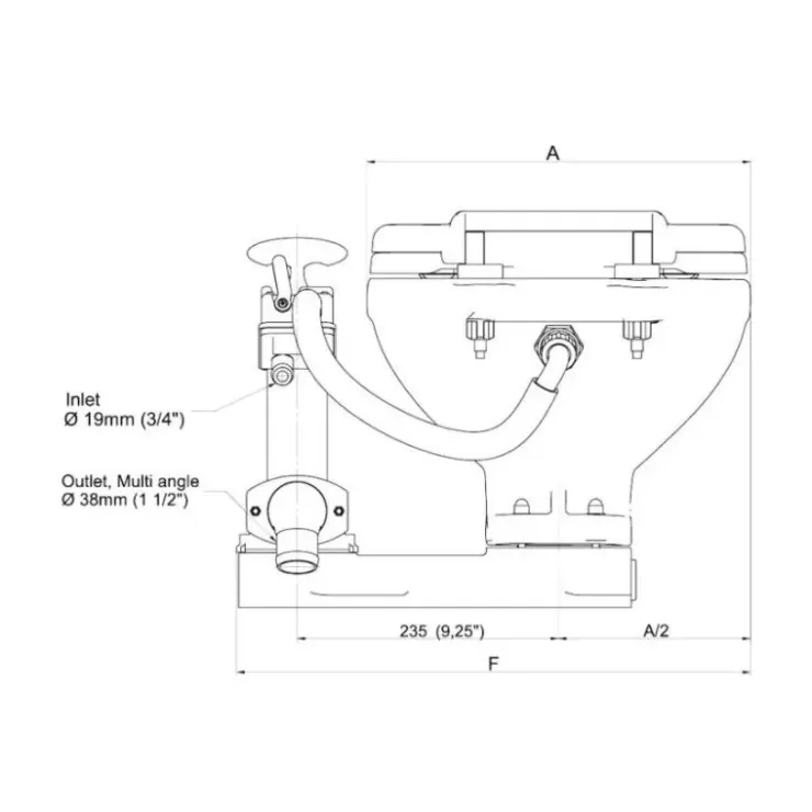 Outlet Johnson Pump | SPX FLOW JOHNSON AquaT Manual Super Compact