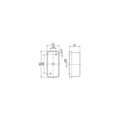 Clearance Jokon Feu de gabarit bicolore
