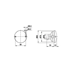 Discount Jokon Feux arrières 710 ø 95 mm