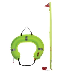 Discount JON BUOY Perche IOR + Bouée Fer à Cheval gonflable | Container