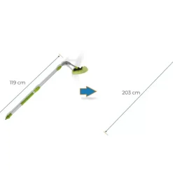 Kampa Angular Flow-Through Brosse de véhicule
