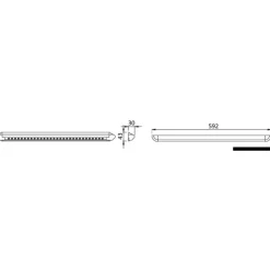 Sale Labcraft Rail plafonnier LED étanche
