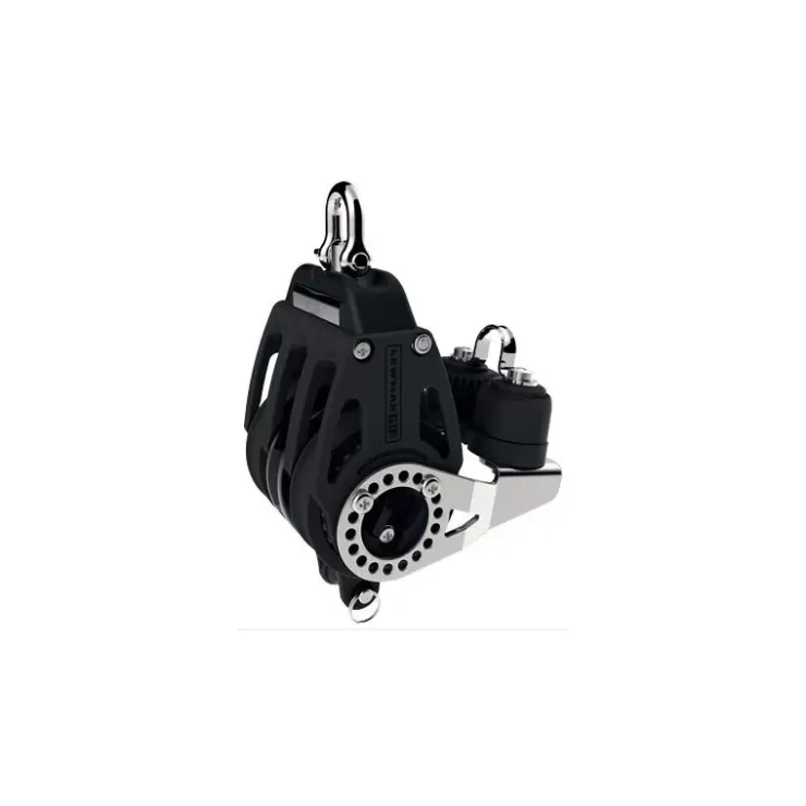 Clearance Lewmar Control 60 Poulie triple émerillon + ringot + coinceur + cliquet.