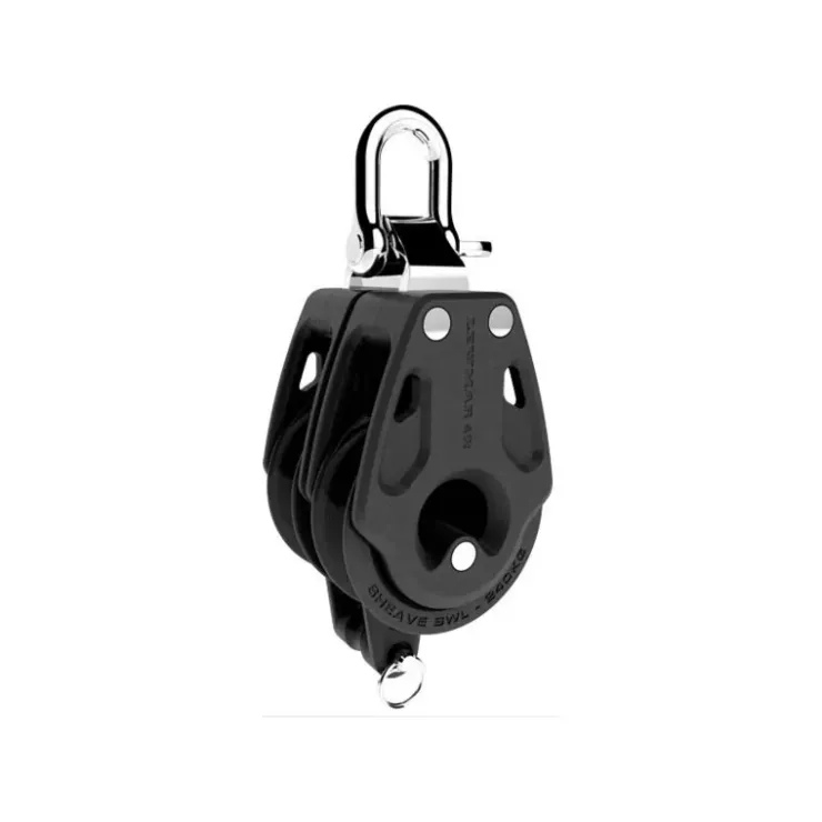 Best Lewmar Control poulie double fixe + ringot