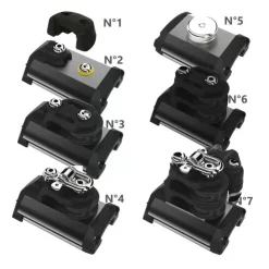 Discount Lewmar Embouts & butée de rail NTR taille 1