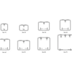 Outlet Lewmar Panneau Ocean | Base avec rebord